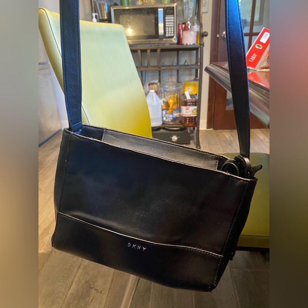 DKNY black crossbody bag